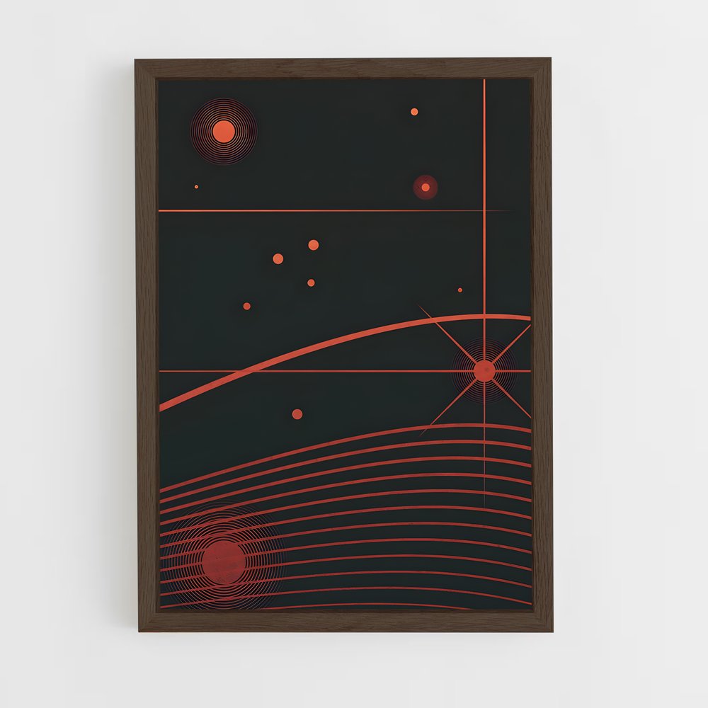 Poster Cercle d'Univers – affiche Art spatial (vue 5)
